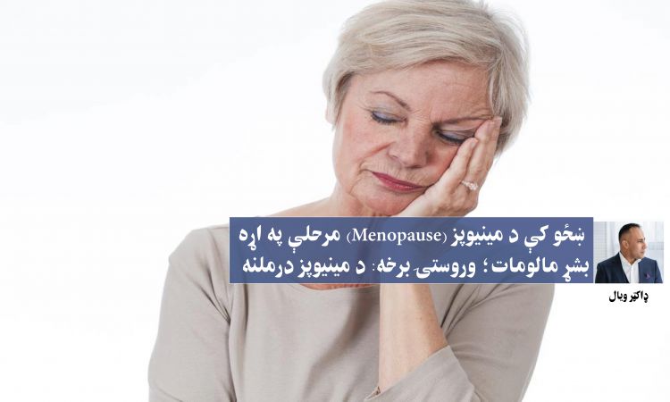  ښځو کې د مینیوپز (Menopause) مرحلې په اړه بشړ مالومات؛ وروستۍ برخه: د مینیوپز درملنه 